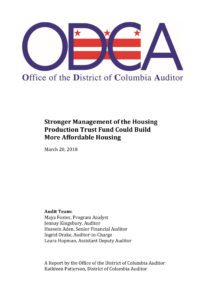 Stronger Management of the Housing Production Trust Fund Could Build More Affordable Housing