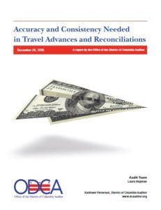 Accuracy and Consistency Needed in Travel Advances and Reconciliations