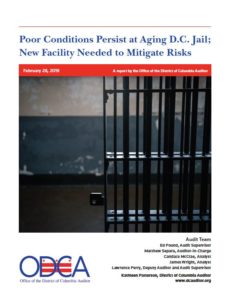 Poor Conditions Persist at Aging D.C. Jail; New Facility Needed to Mitigate Risks
