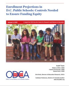 Enrollment Projections in D.C. Public Schools: Controls Needed to Ensure Funding Equity