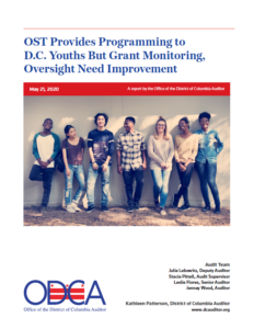 OST Provides Programs for D.C. Youths But Grant Oversight Needs Improvement