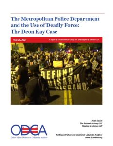 The Metropolitan Police Department and the Use of Deadly Force: The Deon Kay Case