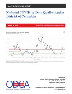 National COVID-19 Data Quality Audit: District of Columbia