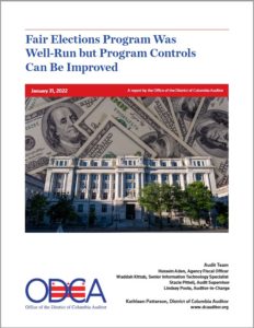 Fair Elections Program Was Well-Run but Program Controls Can Be Improved