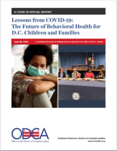 Lessons from COVID-19: The Future of Behavioral Health for D.C. Children and Families