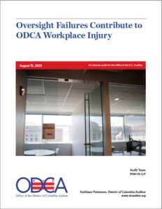 Oversight Failures Contribute to ODCA Workplace Injury