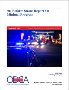 911 Reform Status Report #1: Minimal Progress