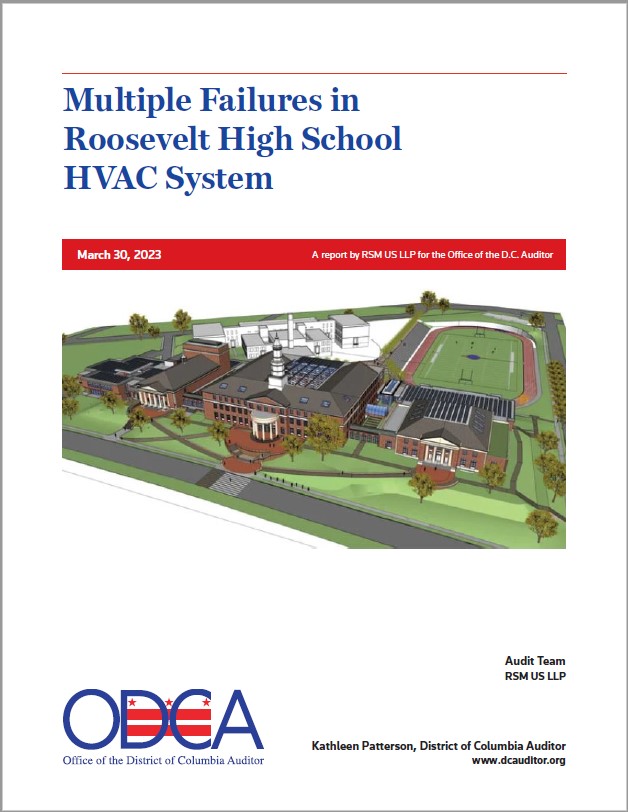 Multiple Failures in Roosevelt High School HVAC System Office of the