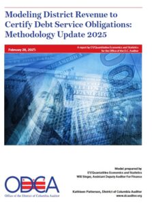 Modeling District Revenue to Certify Debt Service Obligations: Methodology Update 2025