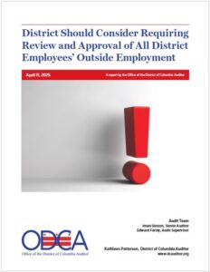 District Should Consider Requiring Review and Approval of All District Employees’ Outside Employment