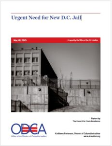 Urgent Need for New D.C. Jail