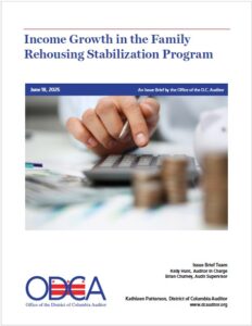 Income Growth in the Family Rehousing Stabilization Program