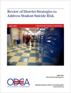 Review of District Strategies to Address Student Suicide Risk