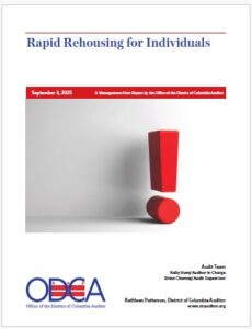 Rapid Rehousing for Individuals