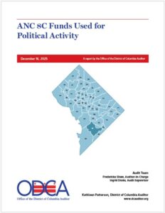 ANC 8C Funds Used for Political Activity