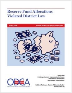 Reserve Fund Allocations Violated District Law